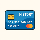 icon_history_credit_card_cartoon icon preview