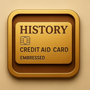 icon_history_credit_card_embossed icon preview