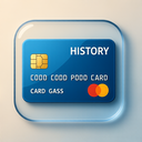 icon_history_credit_card_glassy icon preview