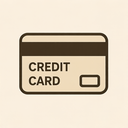 icon_history_credit_card_minimalist icon preview