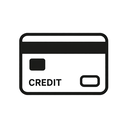 icon_history_credit_card_monochrome icon preview