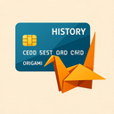 icon_history_credit_card_origami icon preview