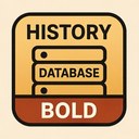icon_history_database_bold icon preview