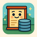 icon_history_database_cartoon icon preview