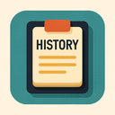 icon_history_database_flat_design icon preview