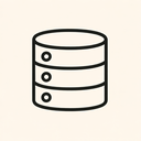 icon_history_database_minimal_outline icon preview