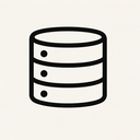 icon_history_database_monochrome icon preview