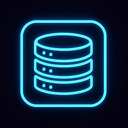 icon_history_database_neon icon preview