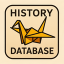 icon_history_database_origami icon preview