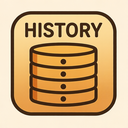 icon_history_database_rounded icon preview