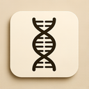 icon_history_dna_strand_elegant icon preview