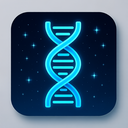 icon_history_dna_strand_futuristic icon preview