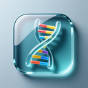 icon_history_dna_strand_glassy icon preview
