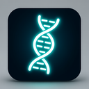 icon_history_dna_strand_glow_effect icon preview
