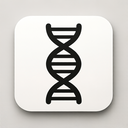 icon_history_dna_strand_monochrome icon preview