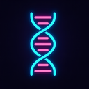 icon_history_dna_strand_neon icon preview