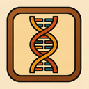 icon_history_dna_strand_retro icon preview