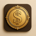 icon_history_dollar_sign_elegant icon preview