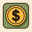 icon_history_dollar_sign_filled icon preview