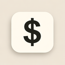 icon_history_dollar_sign_minimalist icon preview