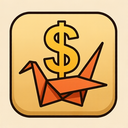 icon_history_dollar_sign_origami icon preview