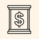 icon_history_dollar_sign_outline icon preview