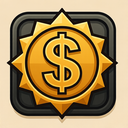 icon_history_dollar_sign_sharp_edges icon preview