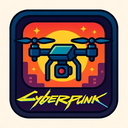 icon_history_drone_cyberpunk icon preview