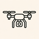 icon_history_drone_minimal_outline icon preview