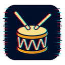 icon_history_drum_digital_glitch icon preview