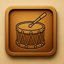 icon_history_drum_embossed icon preview