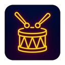 icon_history_drum_neon icon preview