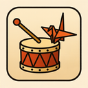 icon_history_drum_origami icon preview