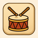 icon_history_drum_rounded icon preview