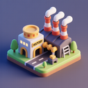 icon_history_factory_3d_isometric icon preview