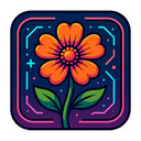 icon_history_flower_cyberpunk icon preview