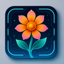 icon_history_flower_futuristic icon preview