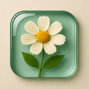 icon_history_flower_glassy icon preview