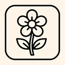 icon_history_flower_outline icon preview