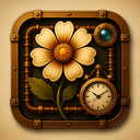 icon_history_flower_steampunk icon preview
