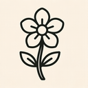icon_history_flower_thin icon preview