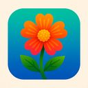 icon_history_flower_vibrant_colors icon preview