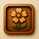 icon_history_flower_wooden icon preview
