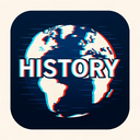 icon_history_globe_digital_glitch icon preview