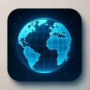 icon_history_globe_futuristic icon preview