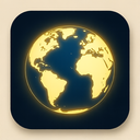 icon_history_globe_glow_effect icon preview