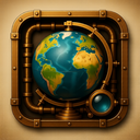 icon_history_globe_steampunk icon preview