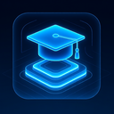icon_history_graduation_cap_futuristic icon preview