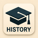 icon_history_graduation_cap_geometric icon preview