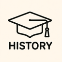 icon_history_graduation_cap_line_art icon preview